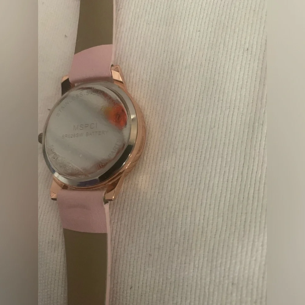 New Rose Tone Pink Watch, Never Worn, Needs Battery